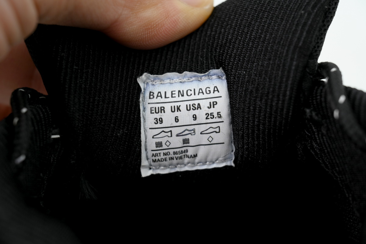 Balenciaga Triple S.2 Black Dark Grey 865849 WTRS2 1011