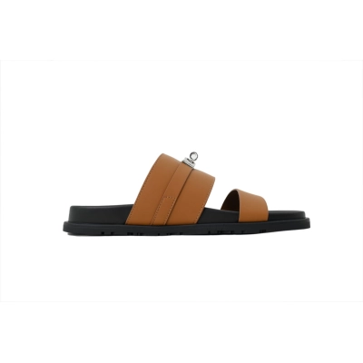 Hermes Jackson Sandal Brown 02
