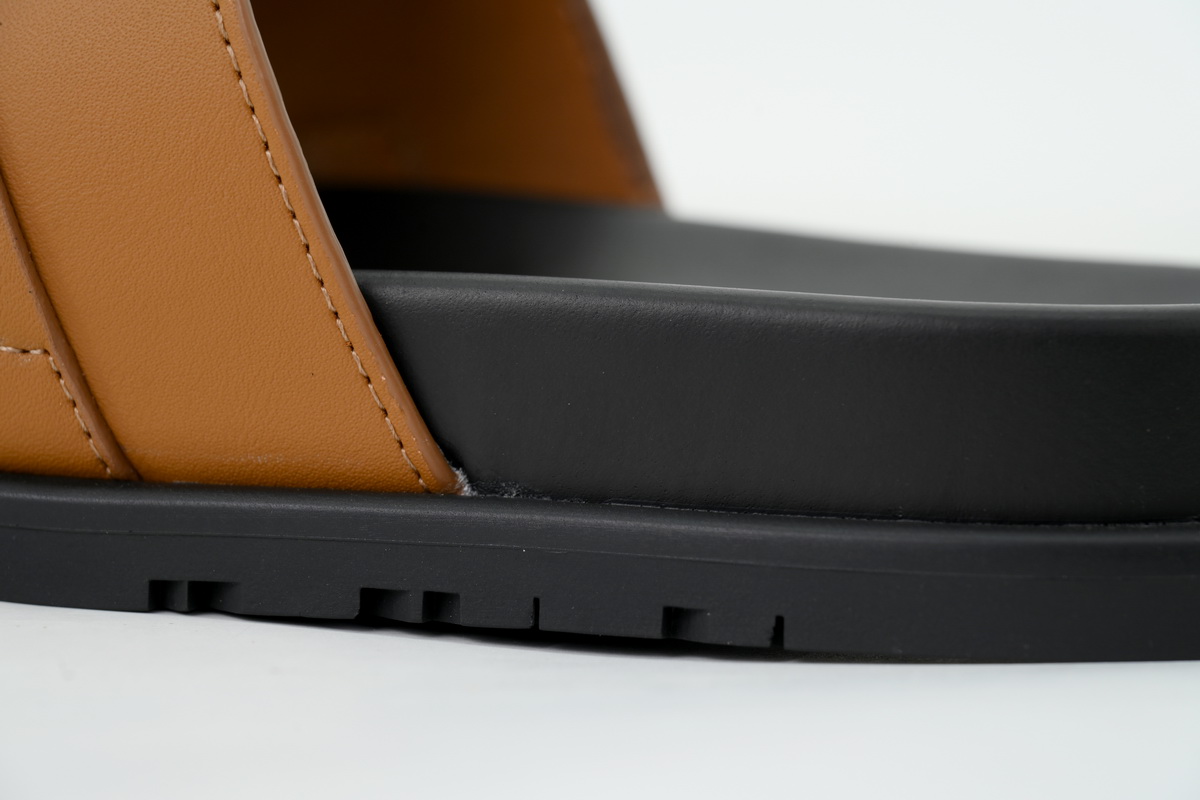 Hermes Jackson Sandal Brown