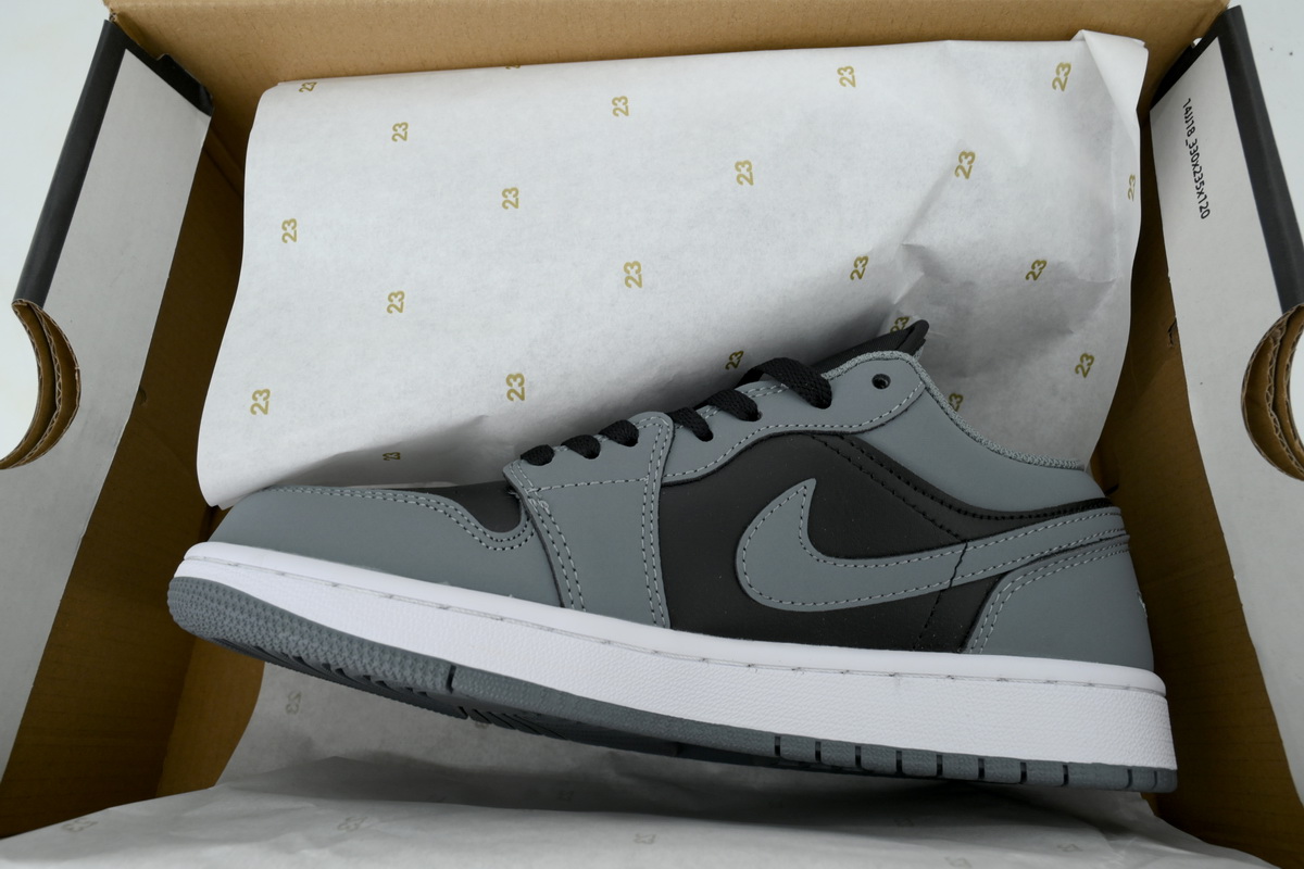 LJR Batch Air Jordan 1 Low 'Cool Grey Black' IU7550-065