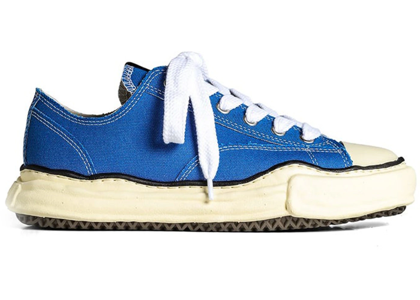 Maison Mihara Yasuhiro Peterson VL OG Sole Canvas Low CL Blue