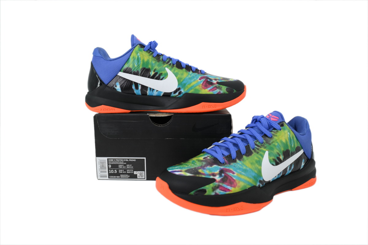 PK God Batch Nike Zoom Kobe 5 Protro 'EYBL - Tie Dye' CZ6190-900