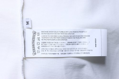 Chrome Hearts 26SS Cross Rhinestone Short-Sleeve T-Shirt