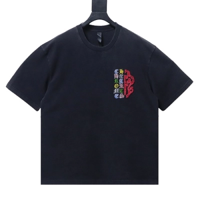 Chrome Hearts Applique Embroidery T-Shirt 01