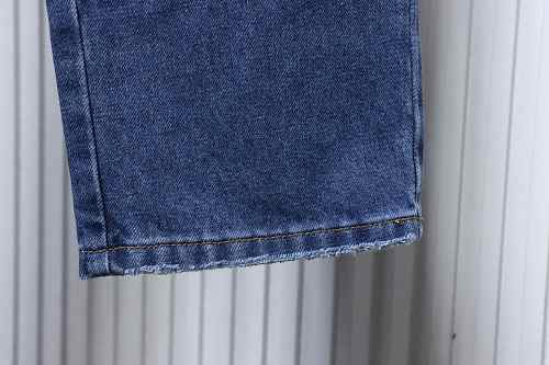 Chrome Hearts Cross Patch Leather Jeans