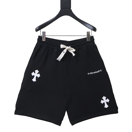 Chrome Hearts Leather Cross Shorts