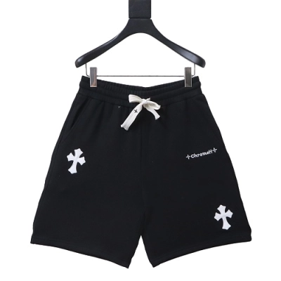 Chrome Hearts Leather Cross Shorts 01