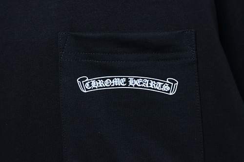 Chrome Hearts Pocket Sanskrit Print T-Shirt