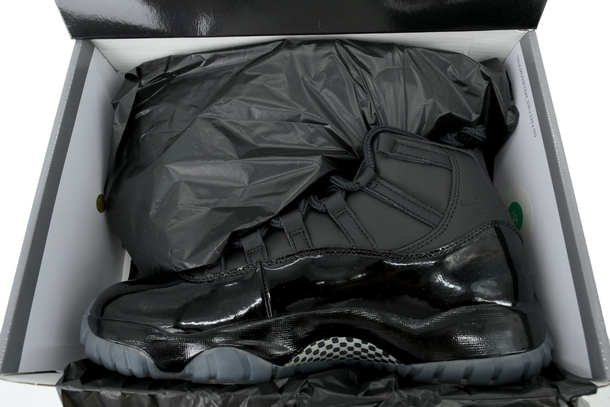PK God Batch Nike Air Jordan 11 Retro Comme des Garçons Homme Plus Black IV7639-001