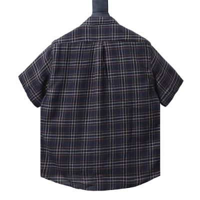 Chrome Hearts Checkered Sword Zip-Up Shirt 02