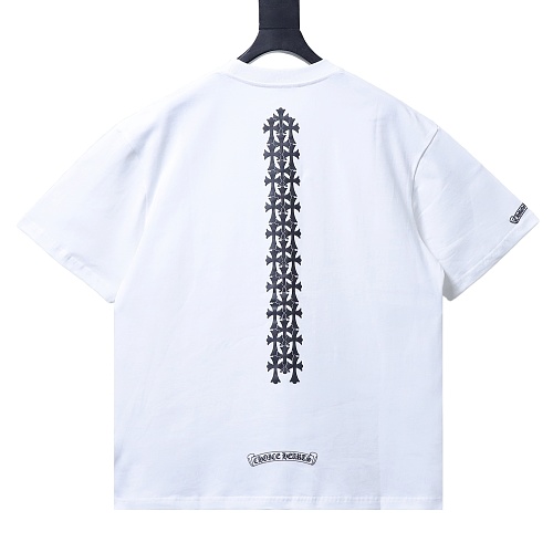 Chrome Hearts Cross Print Short-Sleeve T-Shirt