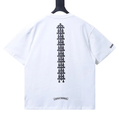 Chrome Hearts Cross Print Short-Sleeve T-Shirt 02