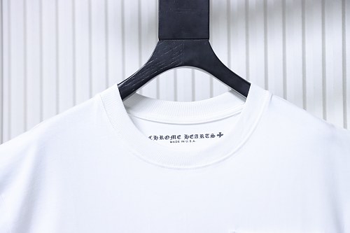 Chrome Hearts Horseshoe and Cross Print T-Shirt