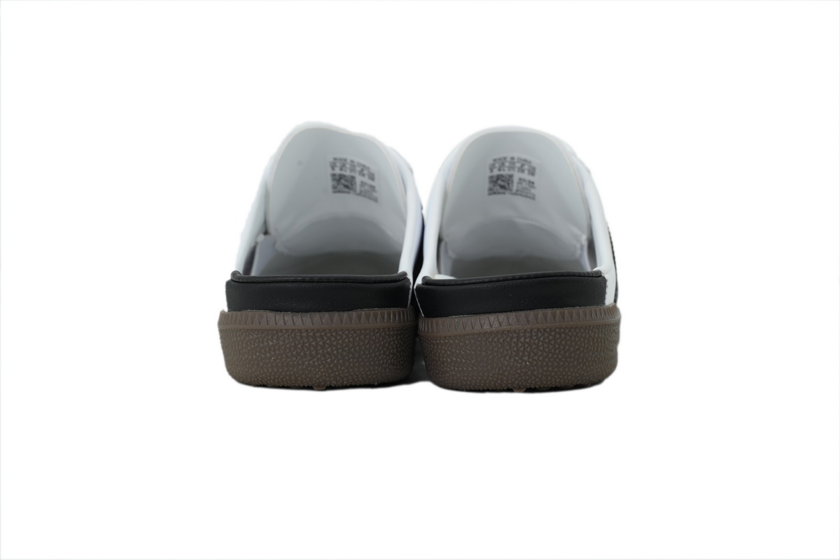 adidas Samba Mules 'White Black' LB3814