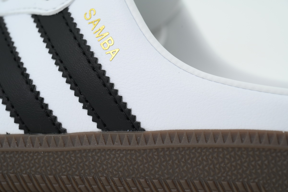 adidas Samba Mules 'White Black' LB3814