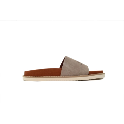 HERMES Loro Piana Suede Sandal Beige 02