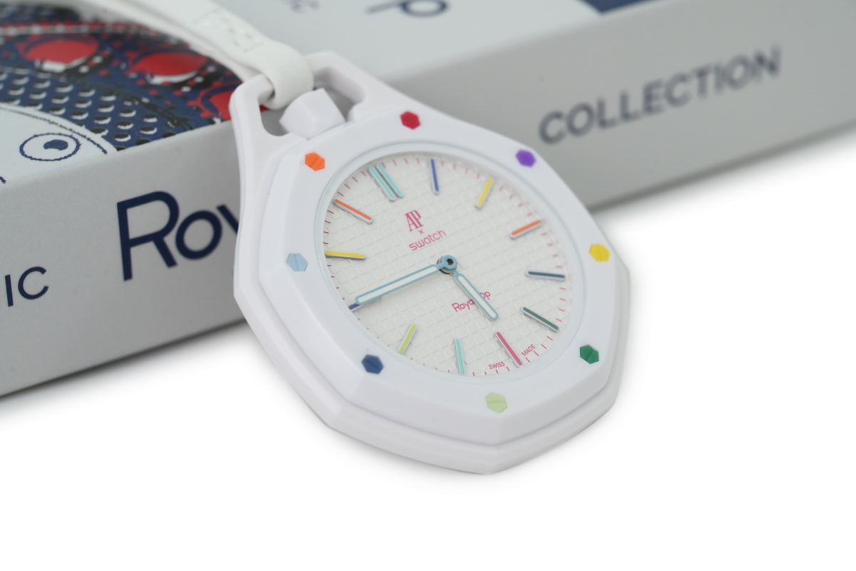 SH x AP Watches Mechanical All White