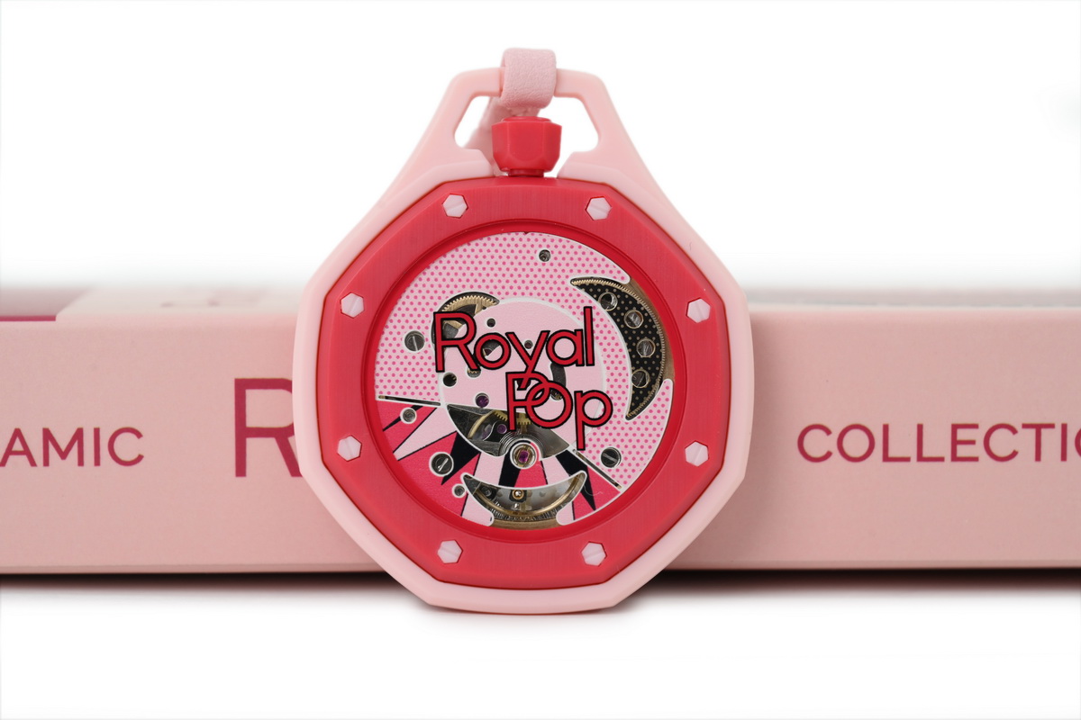 SH x AP Watches Mechanical Pink