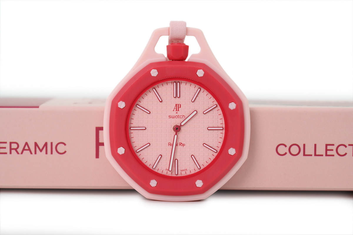 SH x AP Watches Mechanical Pink
