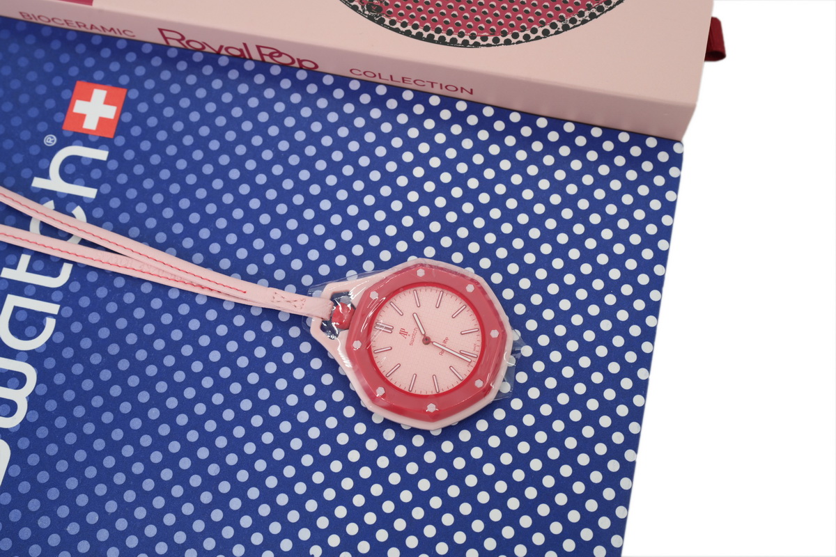 SH x AP Watches Mechanical Pink