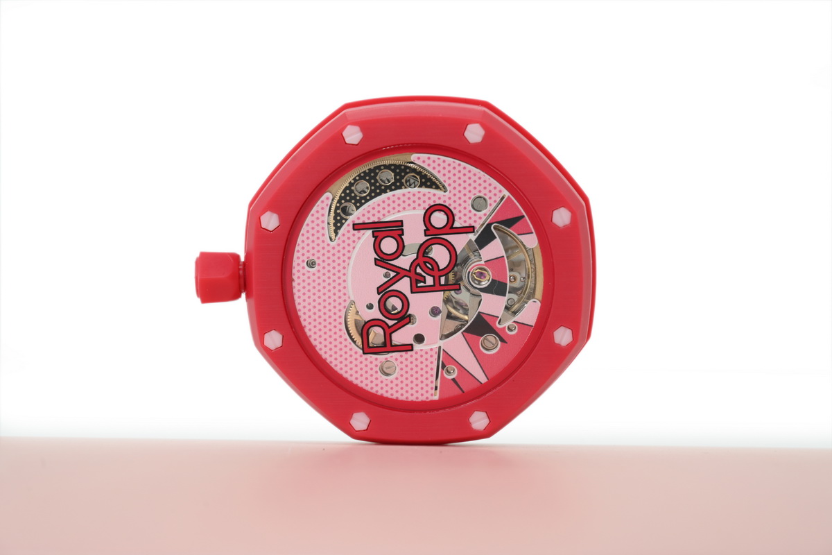 SH x AP Watches Mechanical Pink