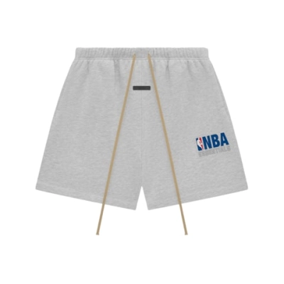Fear of God Essentials NBA Sweatshorts Light Heather 01