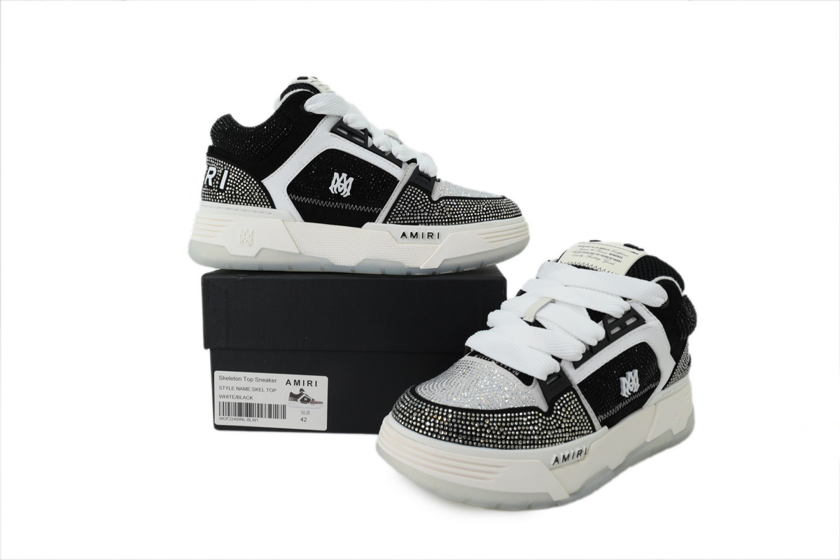 AMIRI MA-1 Diamond Black White