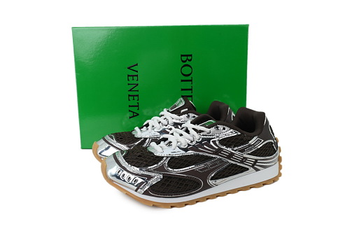 Bottega Veneta Orbit Sneaker 'Fondant Silver' 741357 V2X40 2145