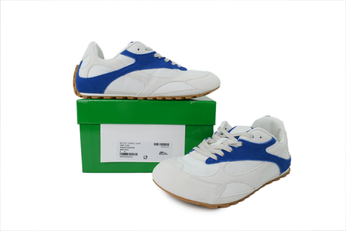 Bottega Veneta Orbit Sneaker 'White Blue'