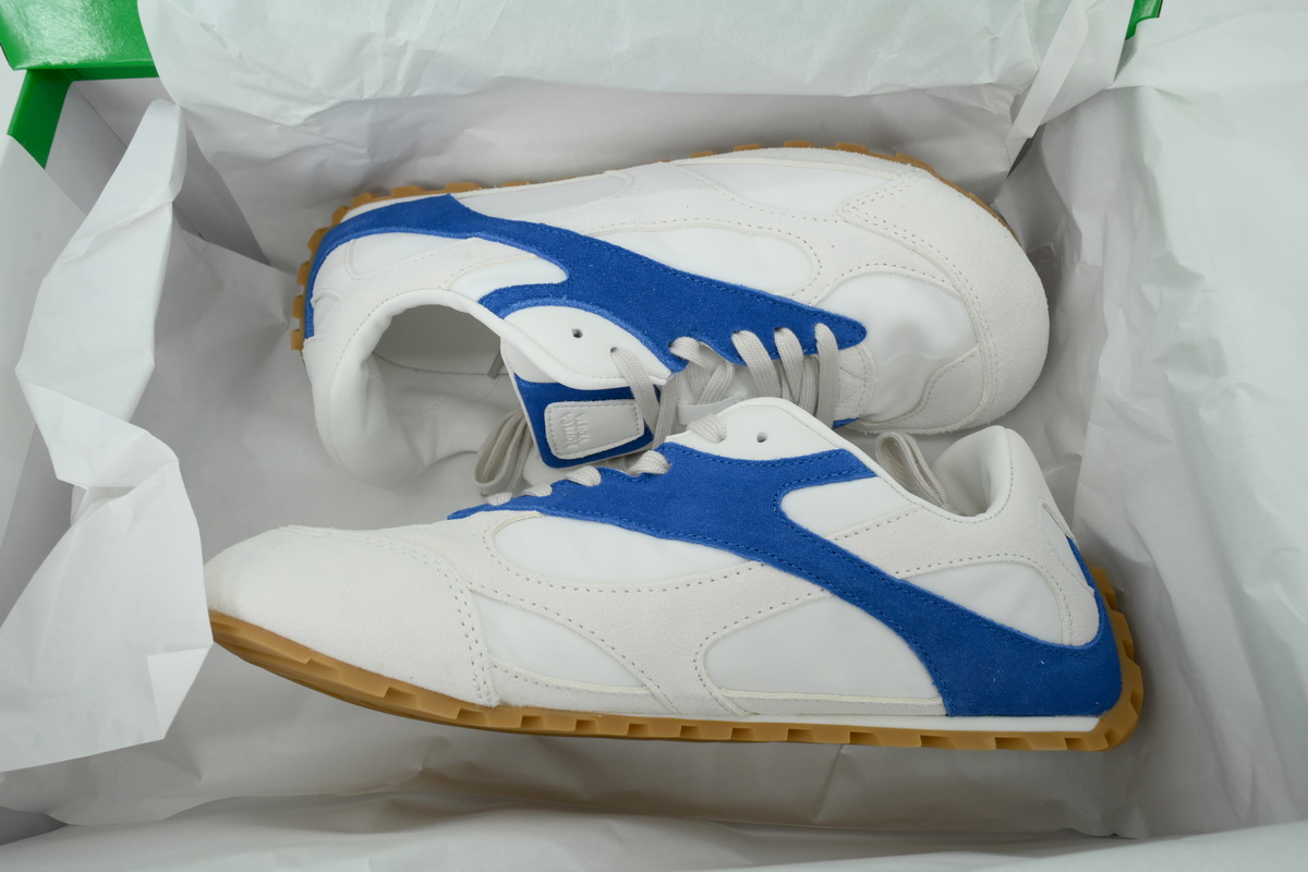 Bottega Veneta Orbit Sneaker 'White Blue'