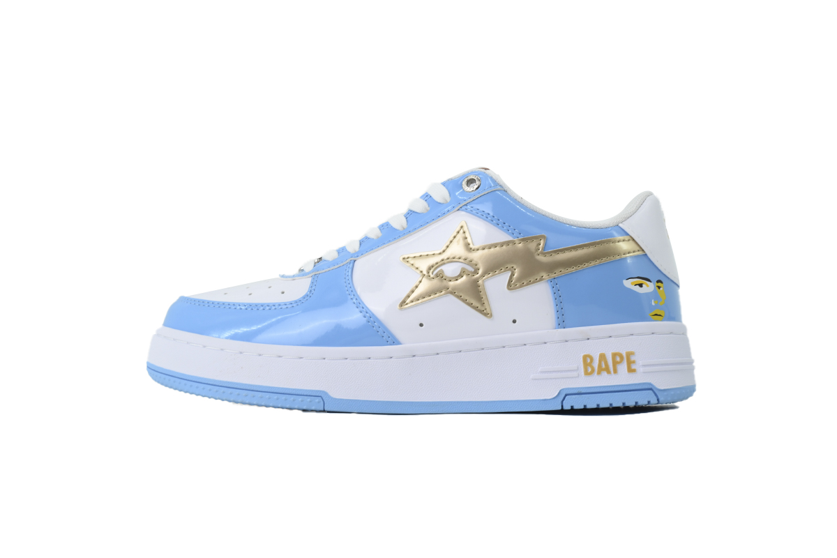 KidSuper × A BATHING APE BAPE STA ARG "Blue" 1M23 191 935