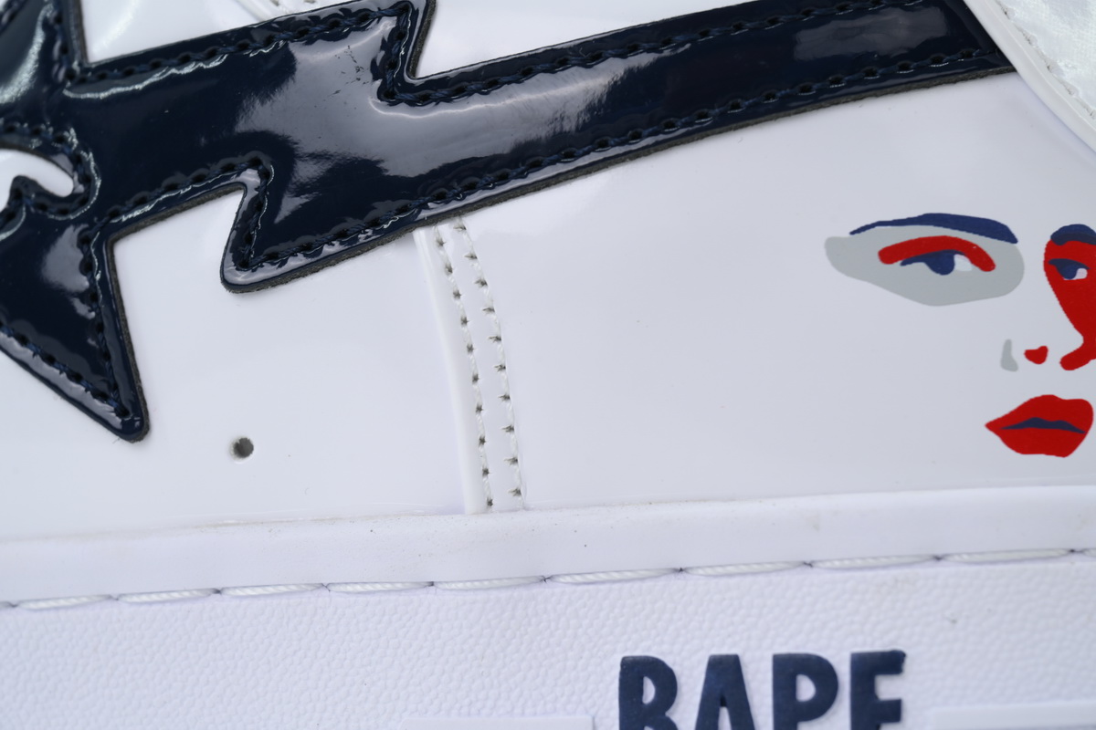 KidSuper × A BATHING APE BAPE STA ENG“White” 1M23 191 929