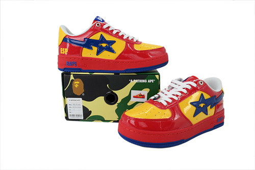 KidSuper × A BATHING APE BAPE STA ESP "Red" 1M23 191 933