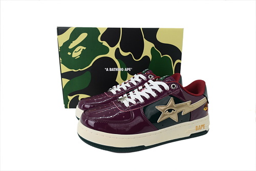 KidSuper × A BATHING APE BAPE STA POR "Burgundy" 1M23 191 937