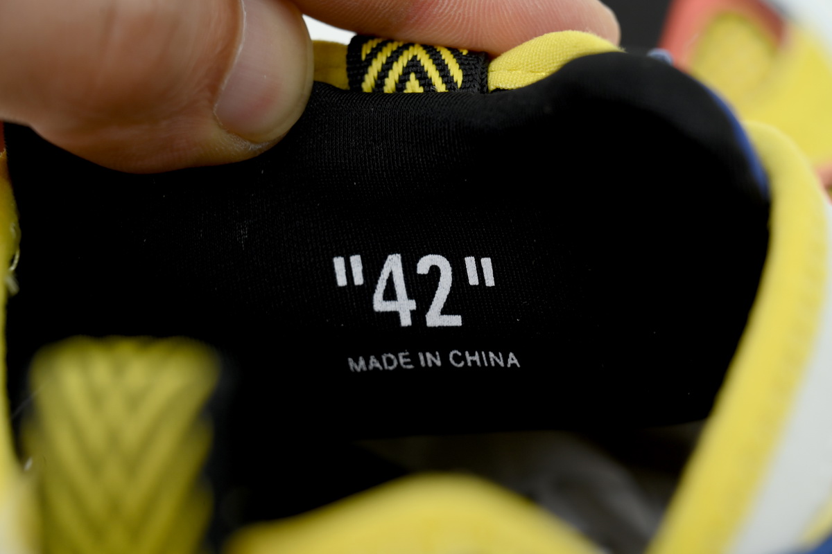 Off White Be Right Back Sneakers Yellow OMIA29S S26FAB00 11884