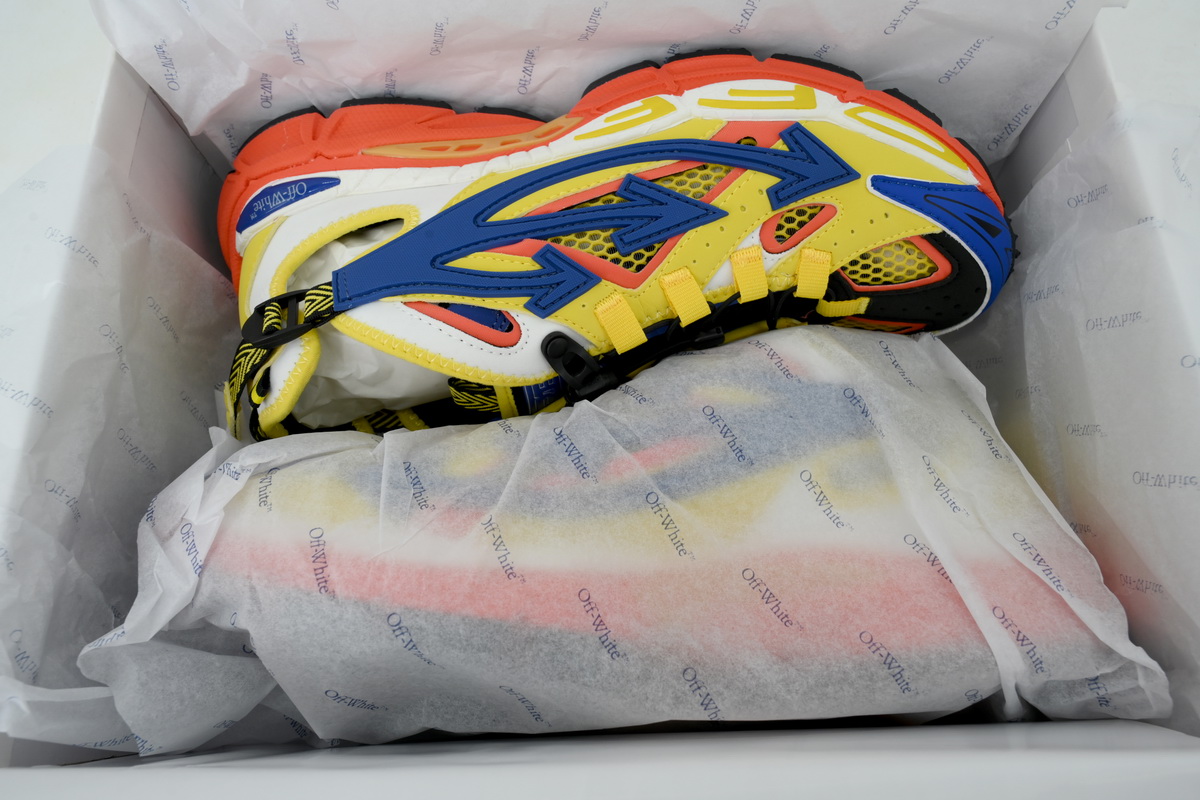 Off White Be Right Back Sneakers Yellow OMIA29S S26FAB00 11884