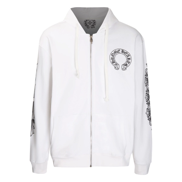 CHROME HEARTS Hoodie K5001+1V Patchwork Skateboard Jeans