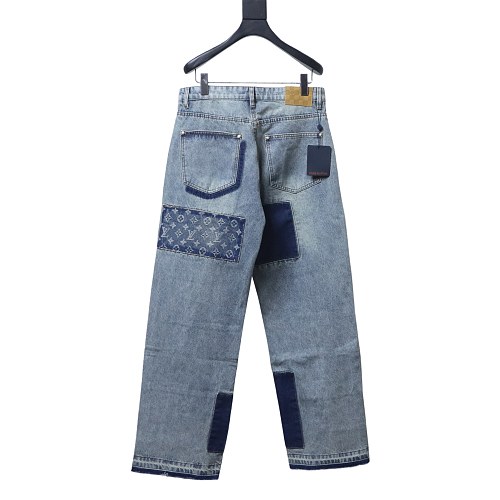 CHROME HEARTS Hoodie K5001+1V Patchwork Skateboard Jeans