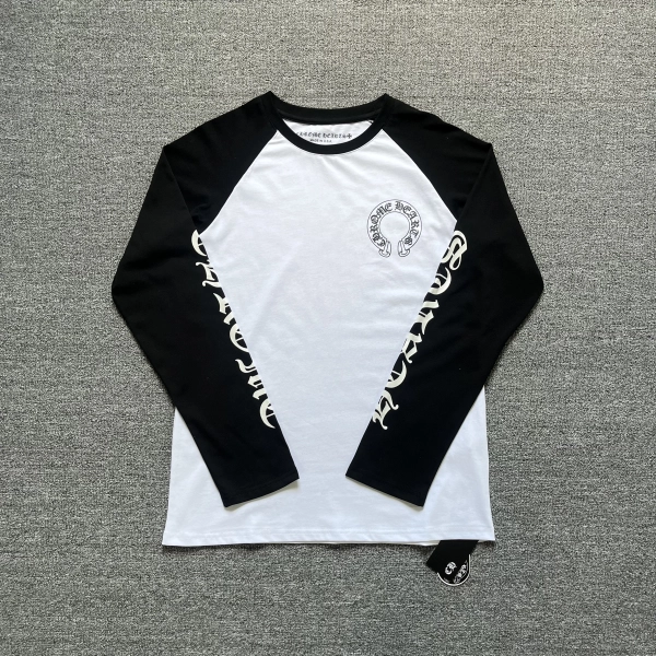 CHROME HEARTS Sweatshirt K9003 + Balenciaga 26SS Cursive Signature Embroidered Tracksuit Pants