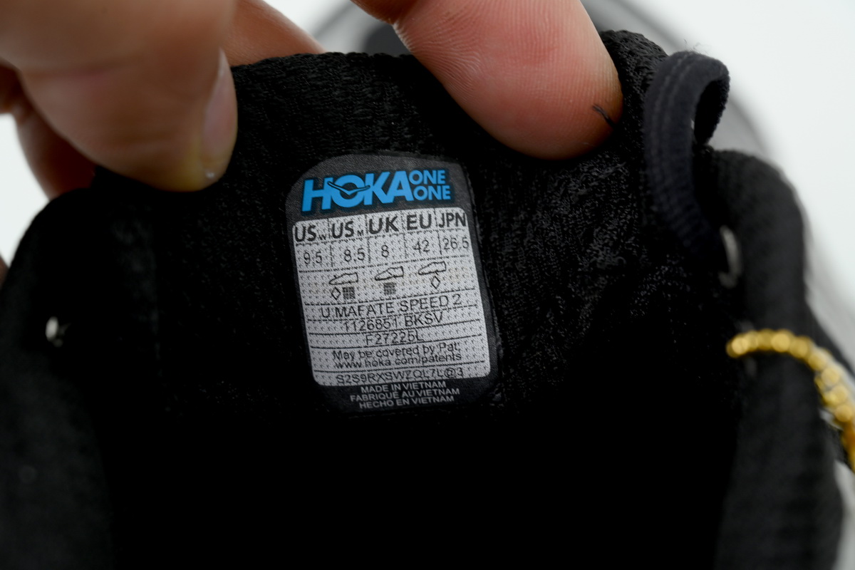 HOKA Mafate Speed 2 'Black Silver' 1126851-BKSV