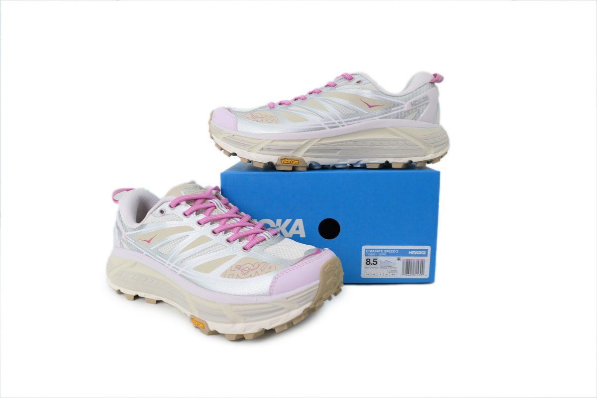 HOKA Mafate Speed 2 'in silver lilac cream' 1126851-SVRL