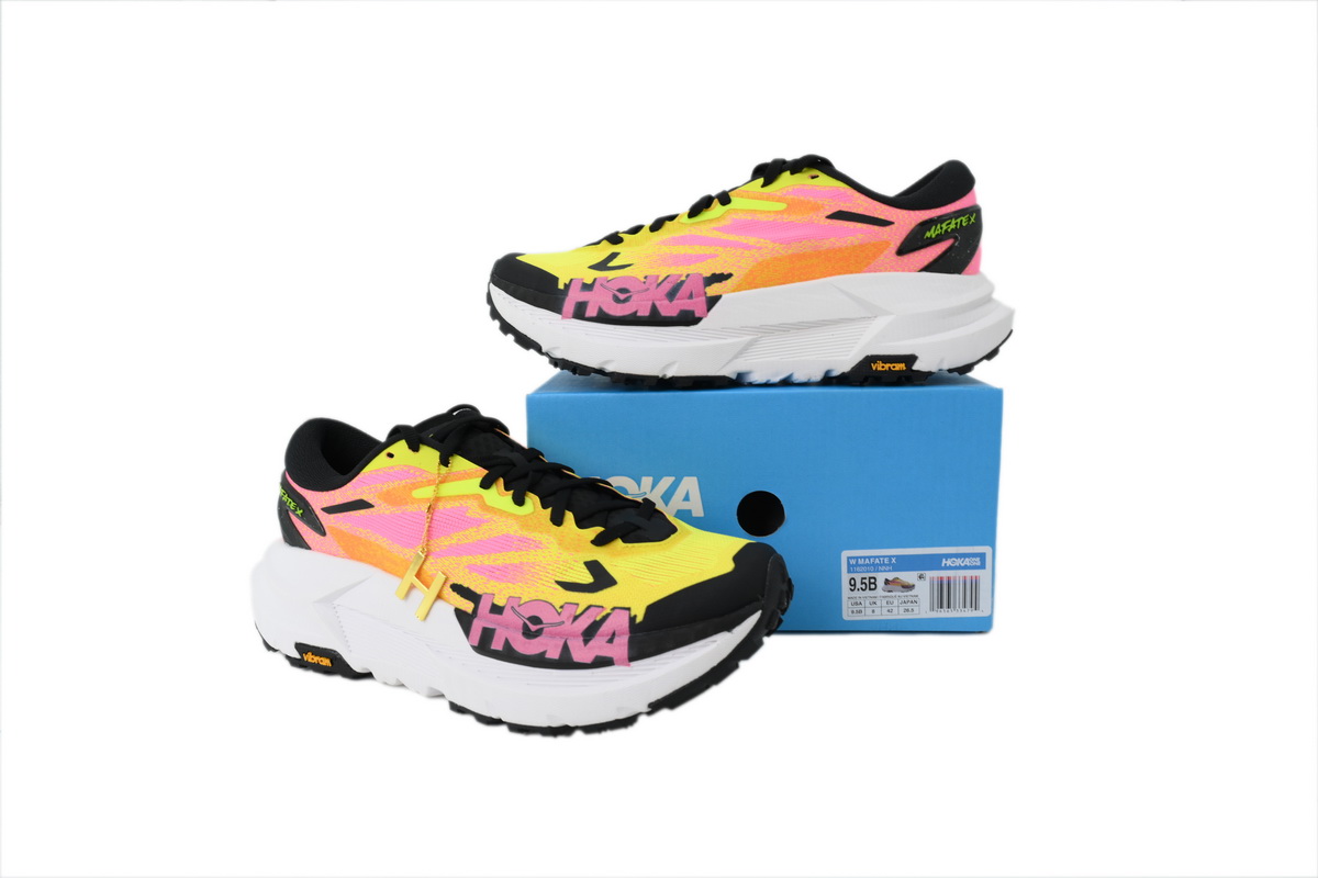 HOKA Mafate X 'Neon Hoka Citrus/Neon Rose' 1161990-NNH