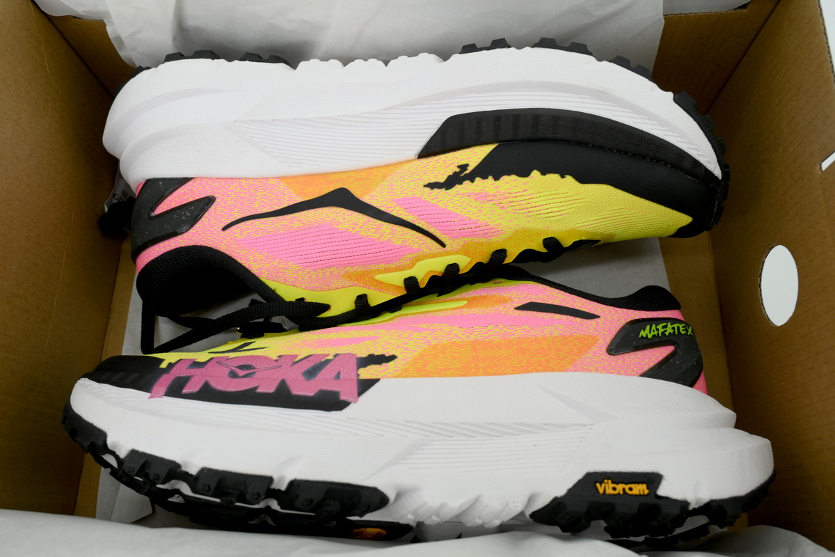 HOKA Mafate X 'Neon Hoka Citrus/Neon Rose' 1161990-NNH