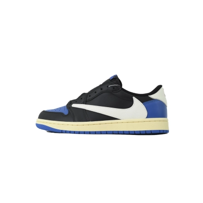 LJR Batch Travis Scott x Air Jordan 1 Low 'Black Blue' DM7866-014 01