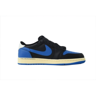 LJR Batch Travis Scott x Air Jordan 1 Low 'Black Blue' DM7866-014 02
