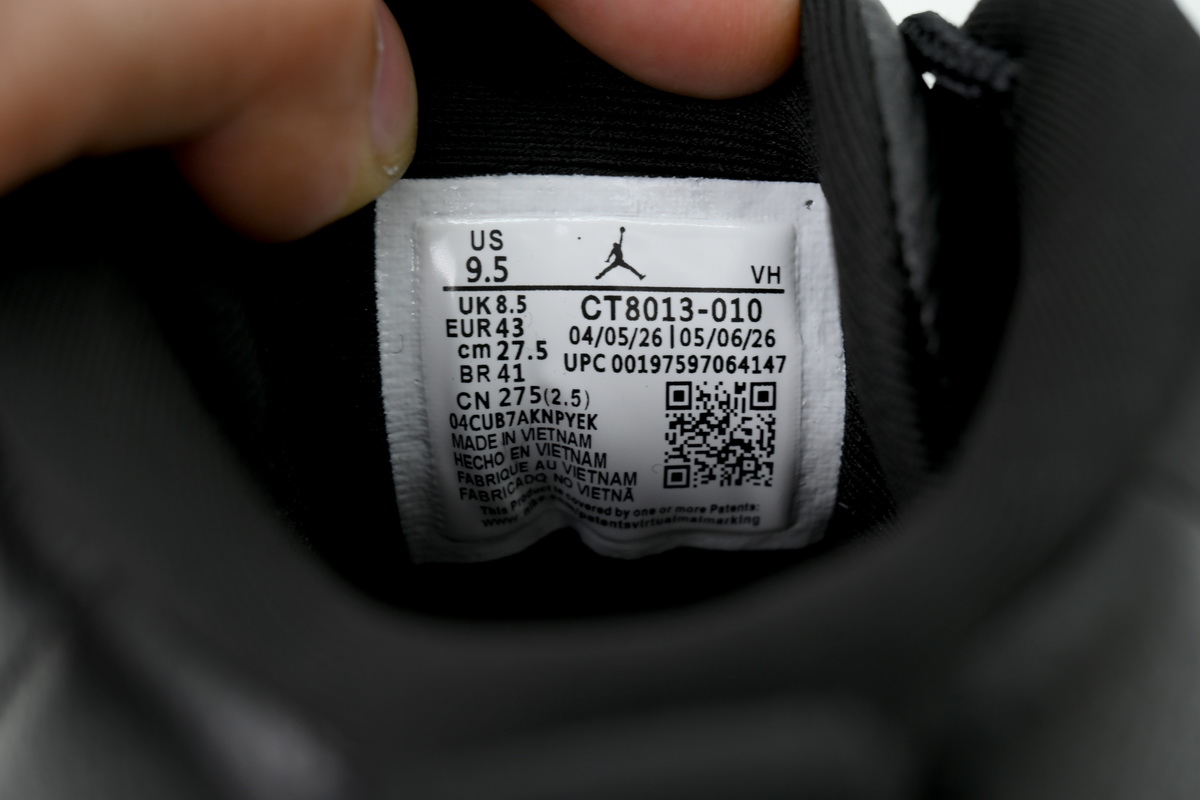 PK God Batch Air Jordan 12 Retro Black Cat CT8013-010