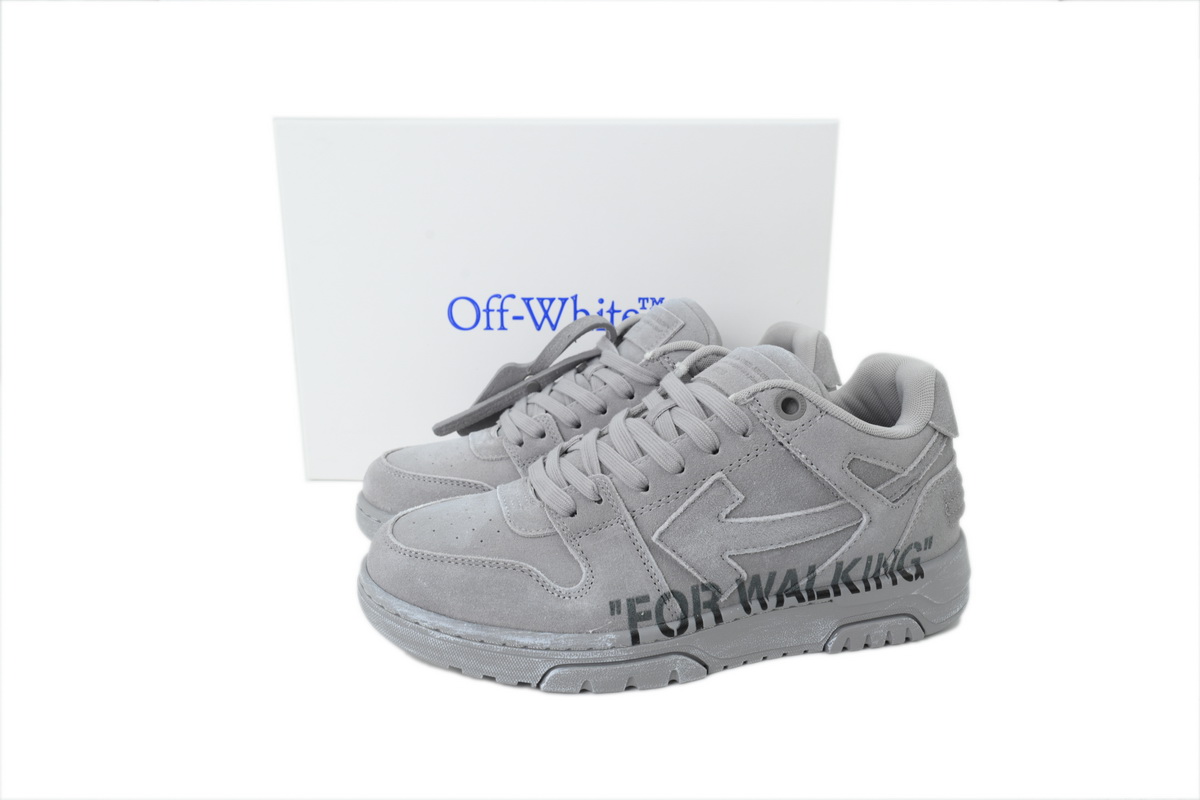 PK God Batch Off-White Out Of Office 'For Walking Grey' OMIA189F 25LEA 00B0907