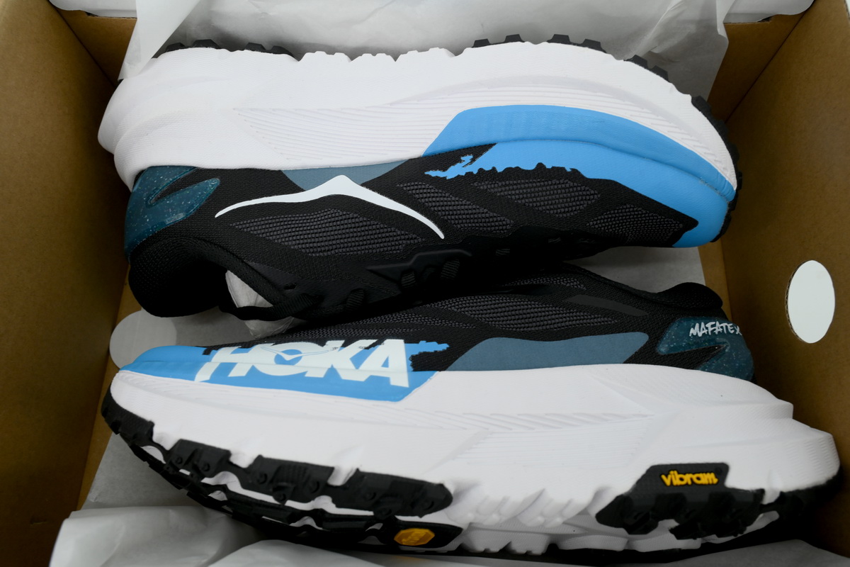 Hoka Mafate X "Black/Skyward Blue" 1162010-BKSK