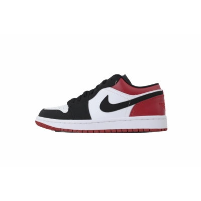 LJR Batch Air Jordan 1 Low 'Black Toe' 553558-116 01