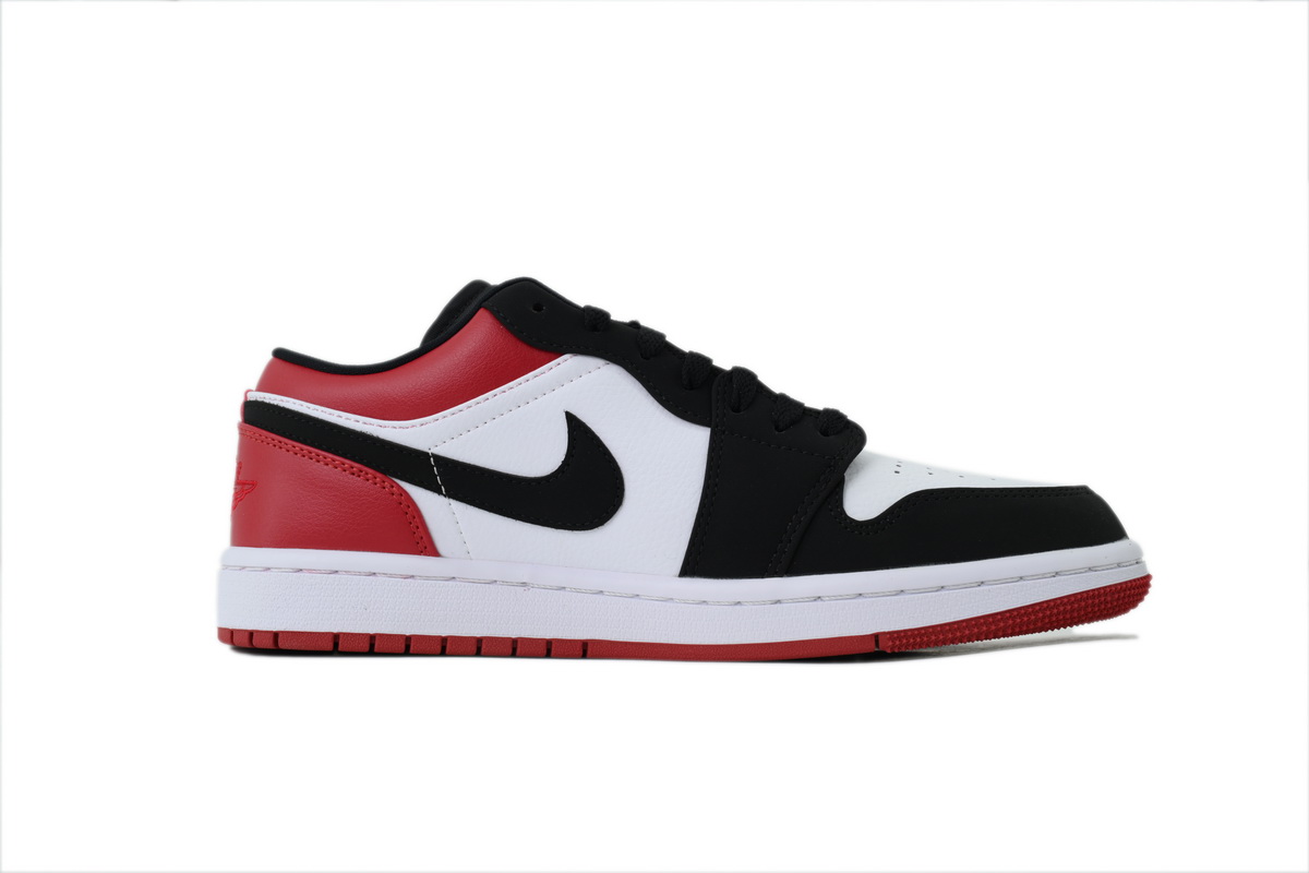 LJR Batch Air Jordan 1 Low 'Black Toe' 553558-116